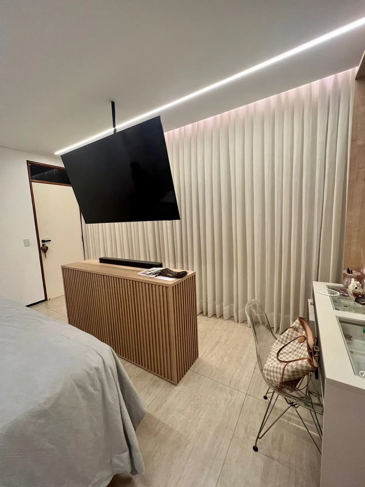 Cortina tecido com Blackout 2