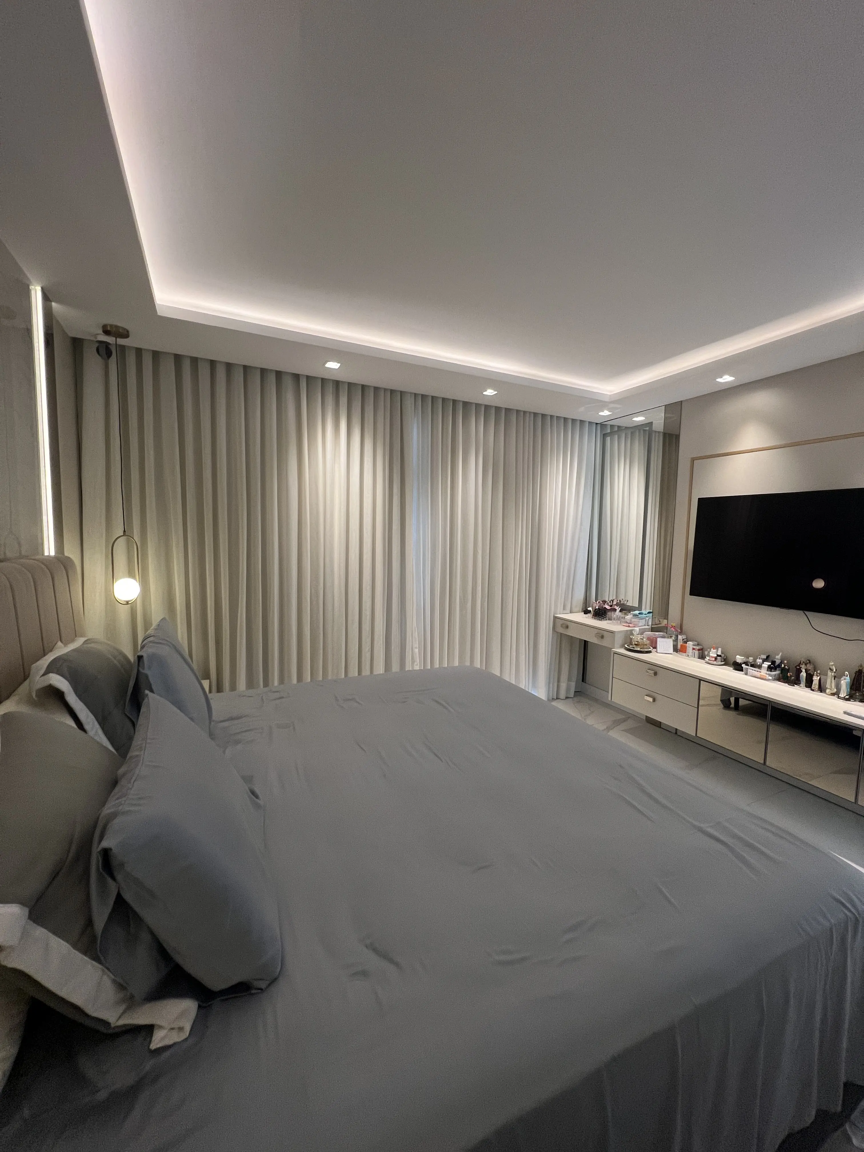 Cortina tecido com Blackout